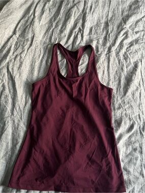 Women’s Racerback Tank Top - Burgundy
